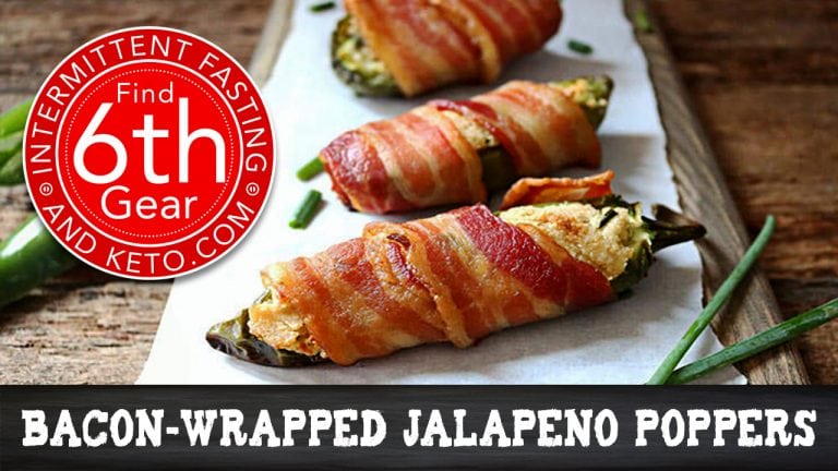 Bacon Wrapped Keto Chile Poppers